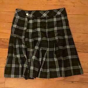 Black and white Plaid skirt from H&M